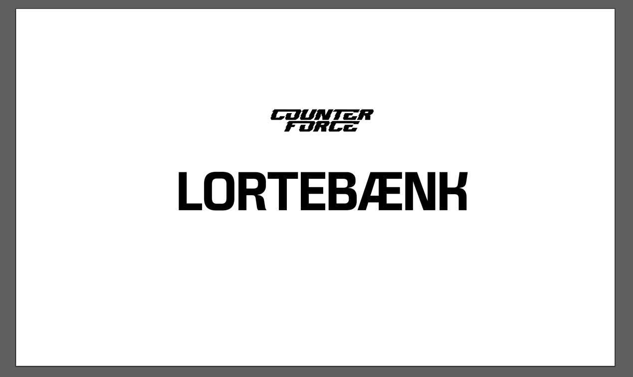 Lortebænken